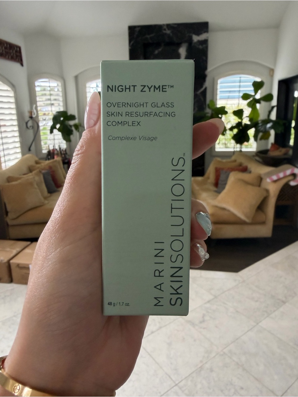 Marini Skin Solutions Night Zyme Overnight Resurfacing Complex - Mint